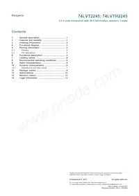 74LVTH2245DB Datasheet Pagina 15