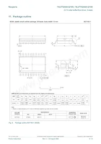 74LVTH244ABQ-Q100X Datasheet Pagina 9