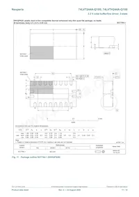 74LVTH244ABQ-Q100X Datasheet Pagina 11