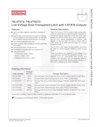 74LVTH373WMX Datasheet Page 2