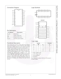74LVTH373WMX Datasheet Page 3