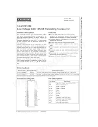 74LVX161284MEAX Datasheet Pagina 2