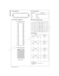 74VCX16244MTDX_F065 Datasheet Pagina 3