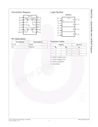 74VHC125SJX Datasheet Pagina 3