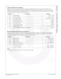 74VHC125SJX Datasheet Pagina 4