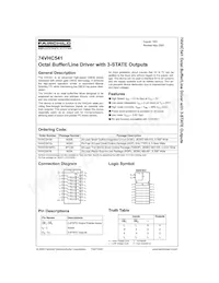 74VHC541N Datasheet Pagina 2