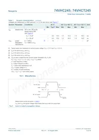 74VHCT245PW/AUJ Datasheet Pagina 8