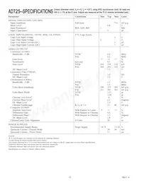 AD725ARZ-R7 Datasheet Page 2