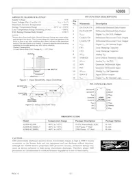 AD808-622BRZRL7 Datasheet Pagina 3