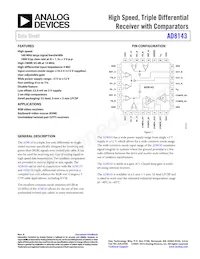 AD8143ACPZ-R2數據表 封面