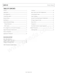 AD8143ACPZ-R2 Datasheet Pagina 2