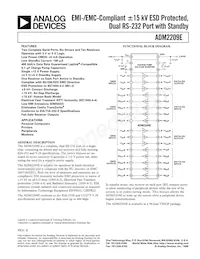ADM2209EARU-REEL Datasheet Cover