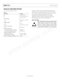 ADM3101EARQZ-REEL Datasheet Page 4