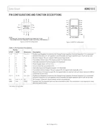 ADM3101EARQZ-REEL Datasheet Page 5