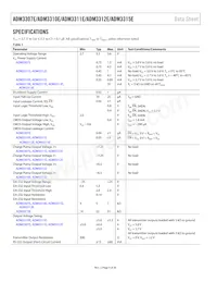 ADM3312EARU-REEL7 Datasheet Page 4