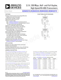 ADN4696EBRZ-RL7 Datasheet Copertura