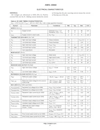 AMIS30660CANH6RG Datasheet Page 5