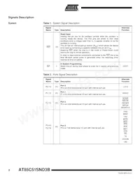 AT85C51SND3B1-RTTUL Datasheet Pagina 8