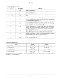 CS4192XDWFR16G Datasheet Pagina 4