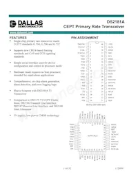 DS2181AQN+T&R Datasheet Cover