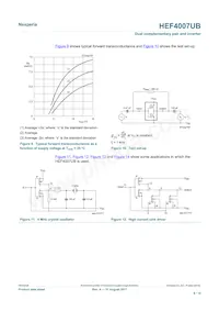 HEF4007UBP Datasheet Page 9