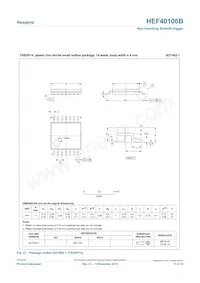 HEF40106BP數據表 頁面 11