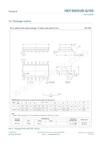 HEF4069UBTT-Q100J Datasheet Pagina 11