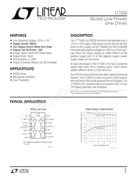 LT1030CS#PBF Datenblatt Cover