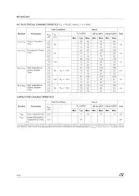 M74HC541RM13TR Datasheet Pagina 4