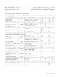 MAX13053ASA-T Datasheet Page 3