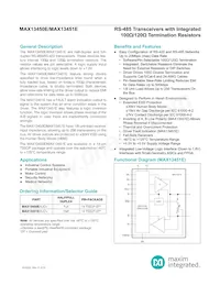 MAX13450EAUD+T Datasheet Cover