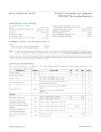 MAX13450EAUD+T Datasheet Pagina 2