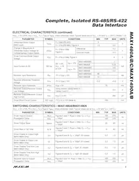 MAX1480BCPI-G10 Datasheet Page 3