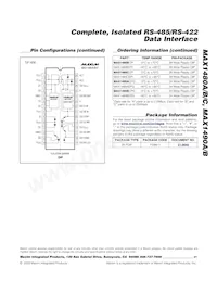 MAX1480BCPI-G10 Datasheet Page 21