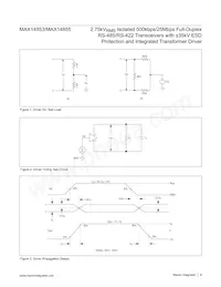 MAX14855GWE+T Datasheet Pagina 8