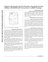 MAX1485EUB/GG8 Datasheet Pagina 10