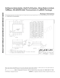 MAX1485EUB/GG8 Datasheet Pagina 16