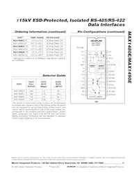 MAX1490EBCPG+ Datasheet Pagina 19