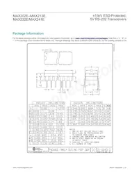 MAX241ECWI+TG002 Datasheet Pagina 22