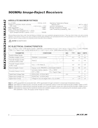 MAX2440EAI+T Datasheet Pagina 2