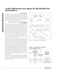 MAX3043EWE+ Datasheet Page 8