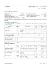 MAX3051ESA+ Datenblatt Seite 2