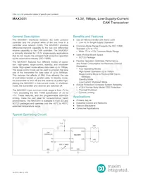 MAX3051ESA+TG05 Datasheet Copertura