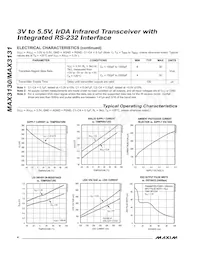 MAX3131EAI+T Datasheet Page 4