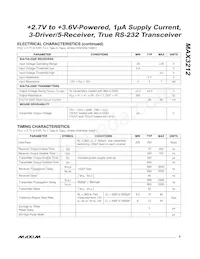 MAX3212EAI+T Datasheet Page 3