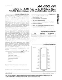 MAX3238EAI Datasheet Copertura