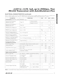 MAX3238EAI Datasheet Page 3