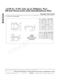 MAX3238EAI Datasheet Page 12