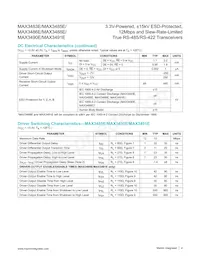 MAX3490EESA-T數據表 頁面 4