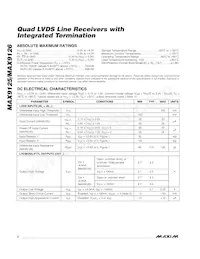 MAX9125ESE+T Datasheet Page 2